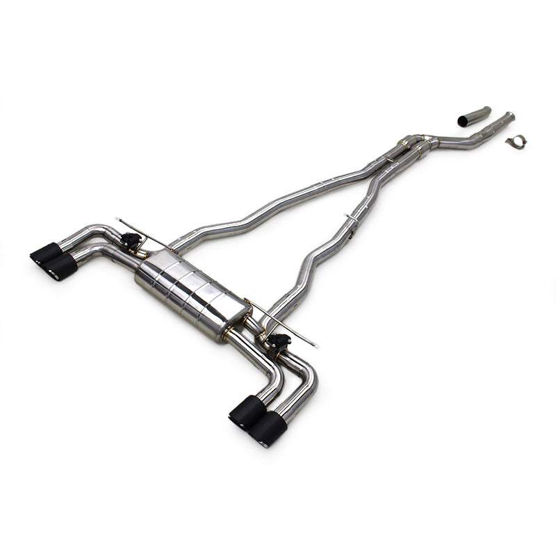 EuroPrismCo BMW G30/G38 540/540i B58 3.0T Full Stainless Valved Exhaust