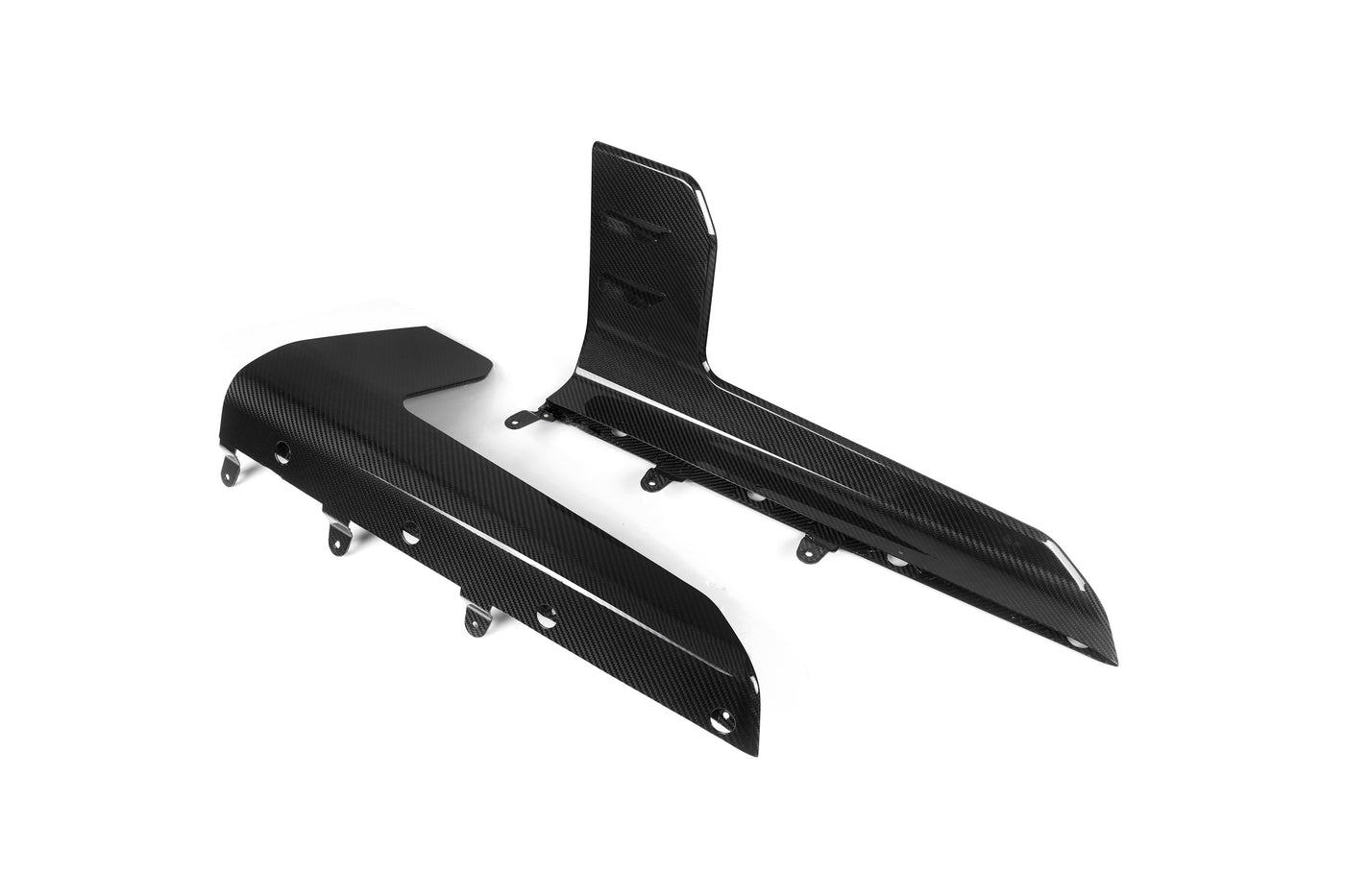 G87 M2 Side Skirt Winglets Dry Carbon