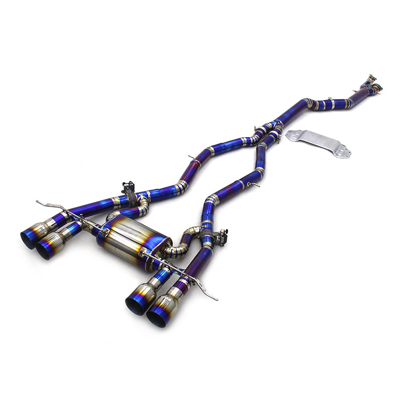 EuroPrismCo BMW M3/M4/M2 G80/G82/G87 3.0T Titanium Valved Exhaust