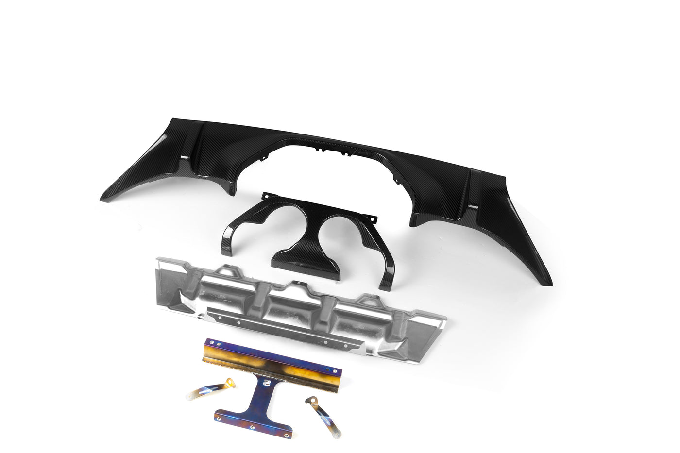 G87 M2 CARBON REAR DIFFUSER (FOR MP EXHAUST) Dry Carbon Fiber