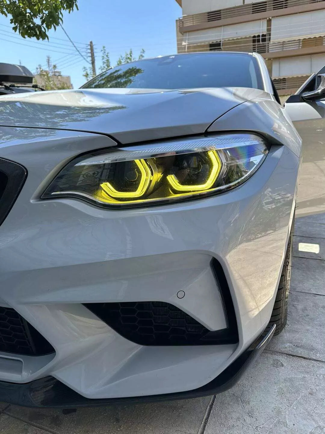 CSL Yellow Headlight DRL Module Upgrade - BMW F87 M2 F22 2 Series LCI