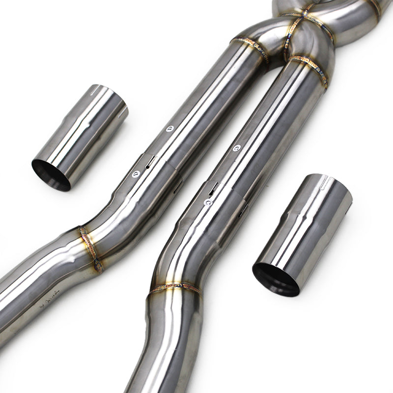 EuroPrismCo BMW 650/650i F06/F12/F13 4.0T Full Stainless Valved Exhaust