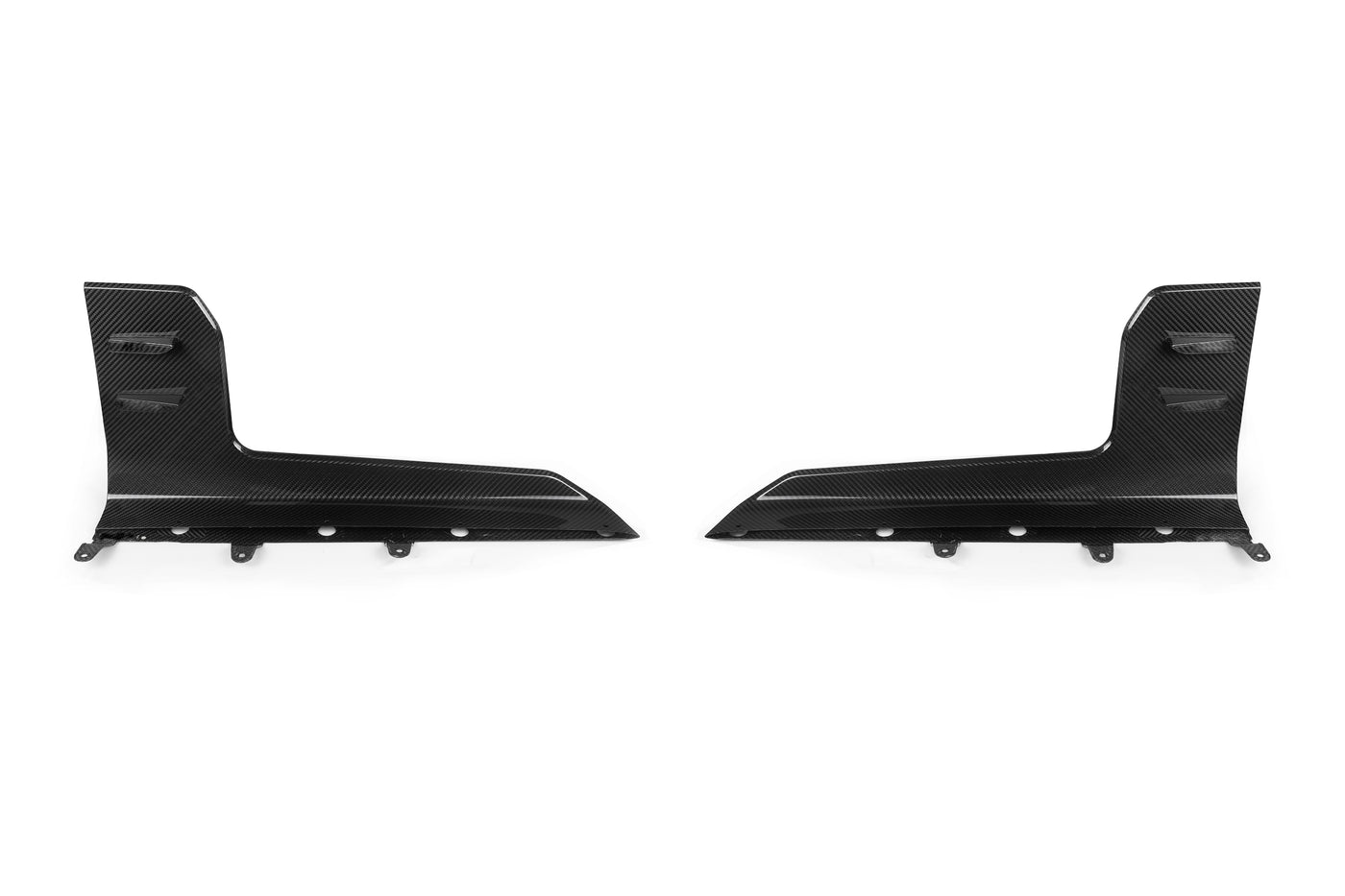 G87 M2 Side Skirt Winglets Dry Carbon