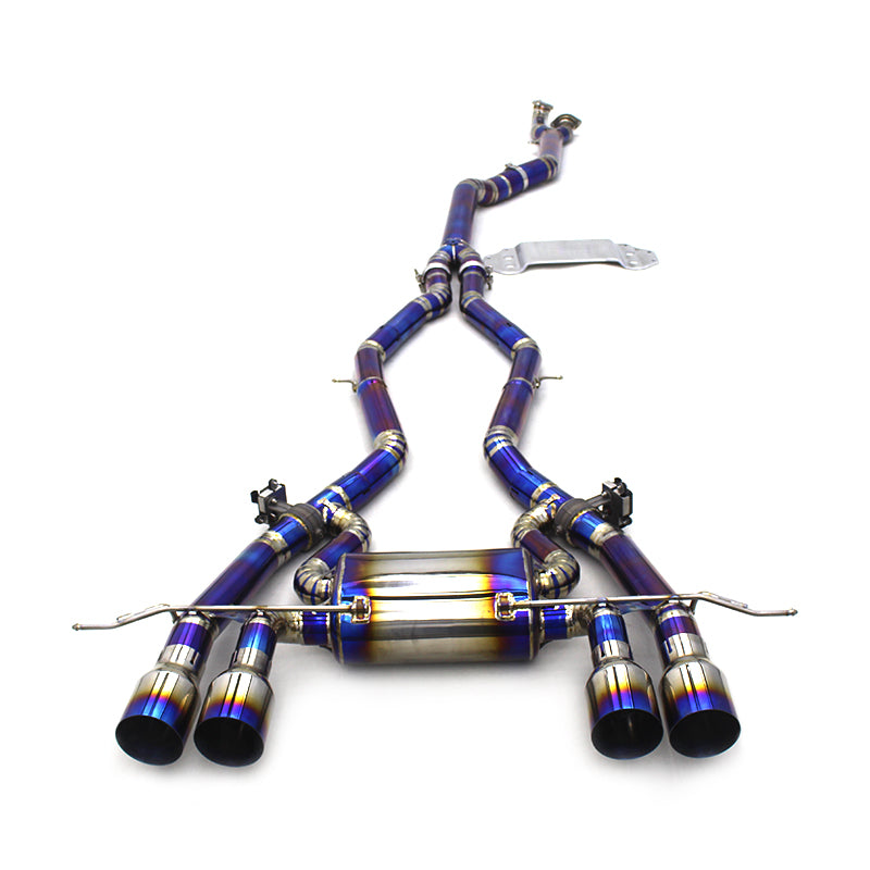 EuroPrismCo BMW M3/M4/M2 G80/G82/G87 3.0T Titanium Valved Exhaust