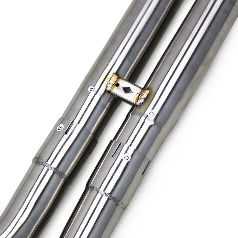 EuroPrismCo BMW G30/G38 540/540i B58 3.0T Full Stainless Valved Exhaust