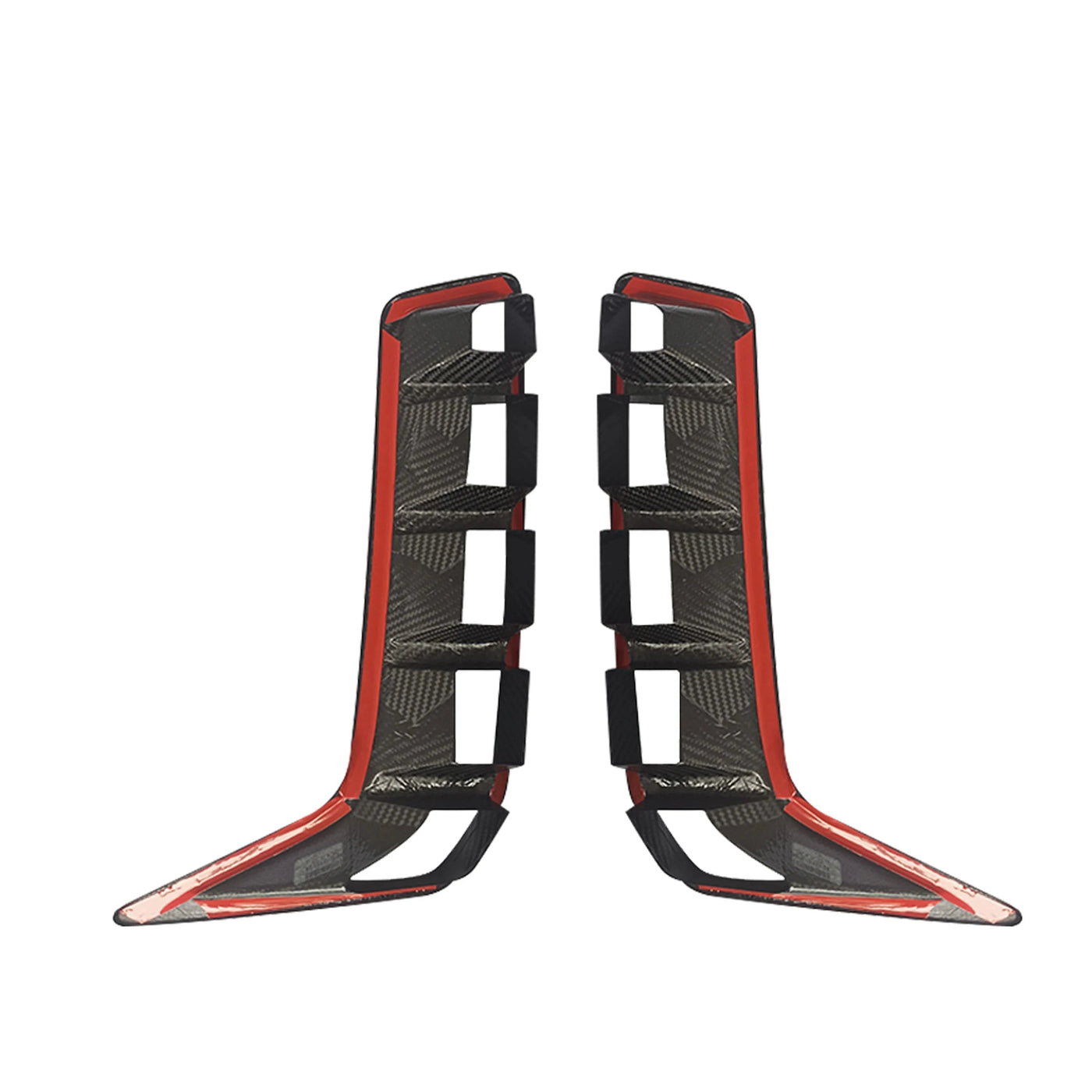 Carbon Fiber Front Bumper Air Ducts Trim Covers - BMW X5 G05 LCI