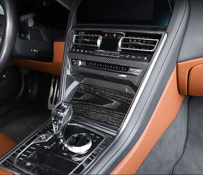 Center Console CD Button Panel Frame Trim Cover Interior - BMW 8 Series G14 G15 G16 2019-2023