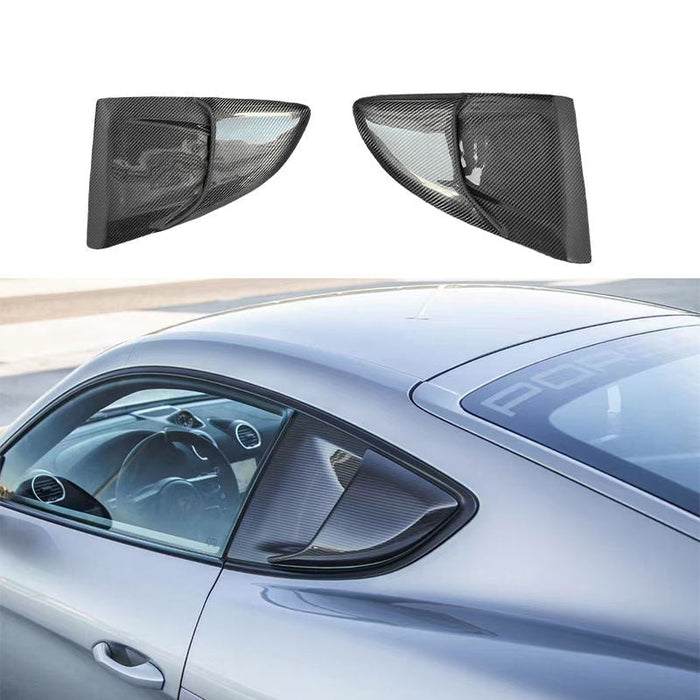 Carbon Fiber Side GT Style Vent Side Air Scoop Porsche 718 Cayman