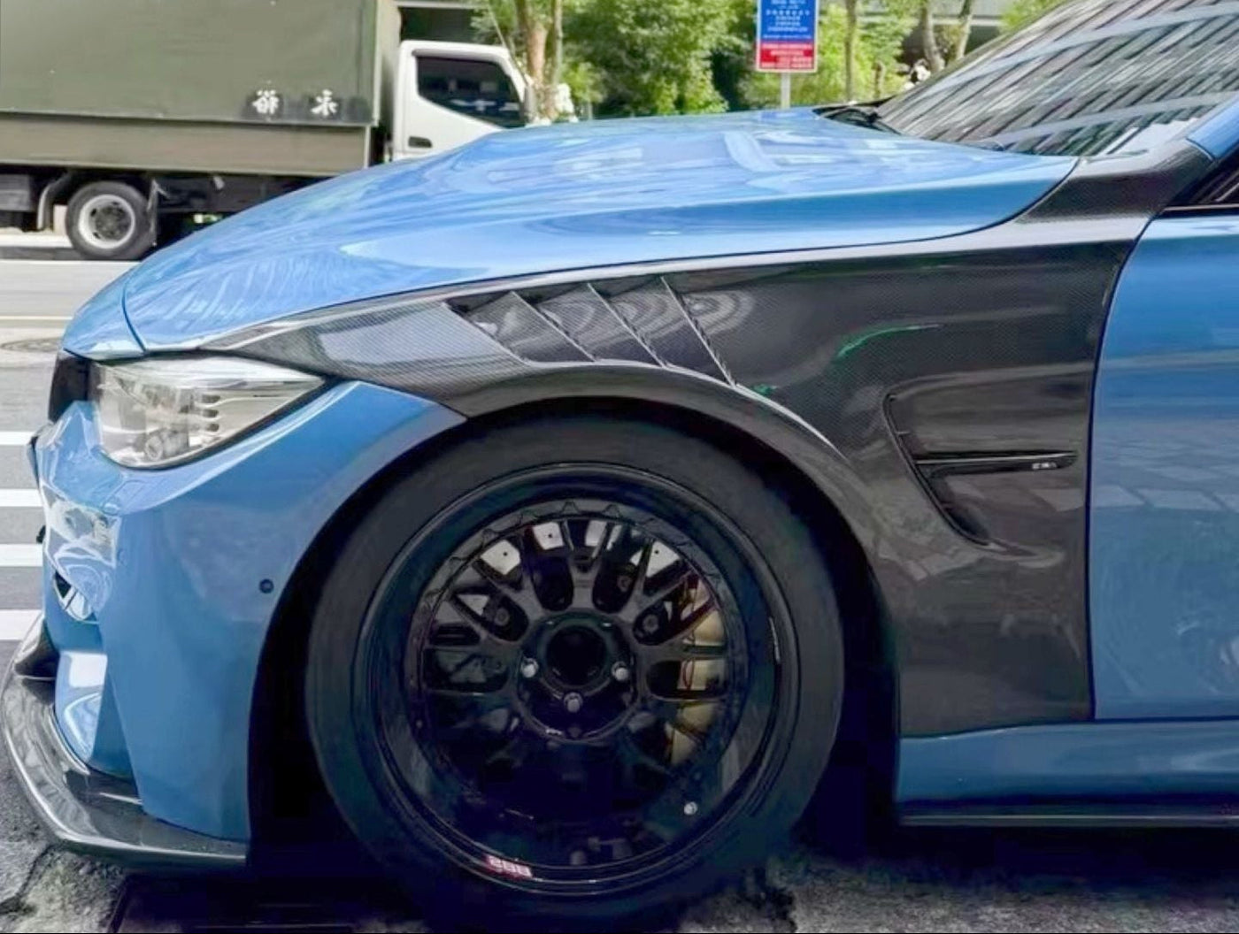 Carbon Fiber Vented Fenders - BMW F80 M3 / F82 M4