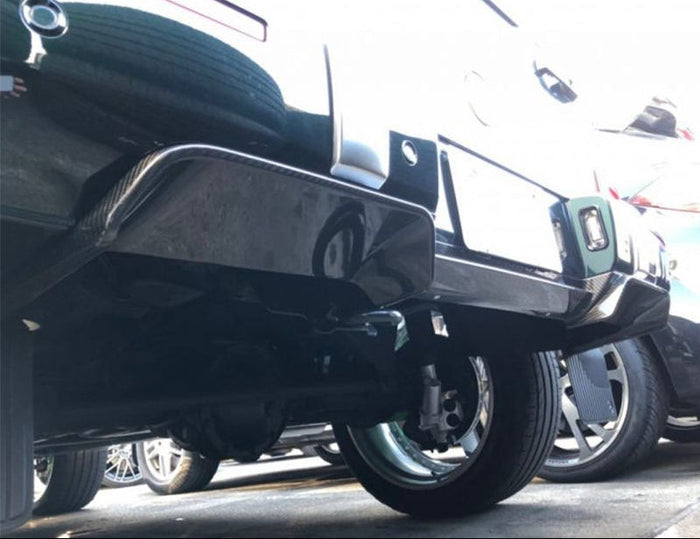 Dry Carbon B Style Rear Bumper Diffuser - Mercedes W464 G63