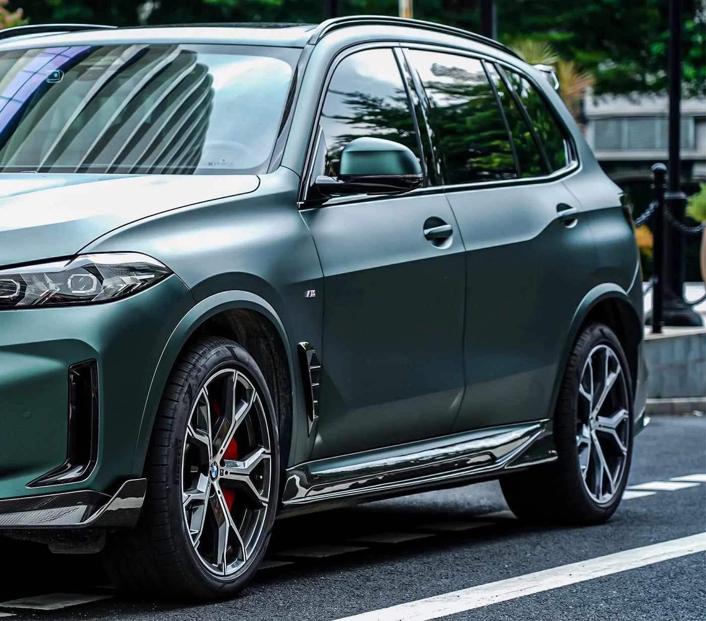 Carbon Fiber TK Side Skirts - BMW X5 LCI G18 X5