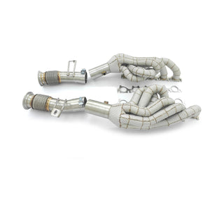 Exhaust Manifold Header w/ Heat Sheild - Audi R8 V10 5.2L