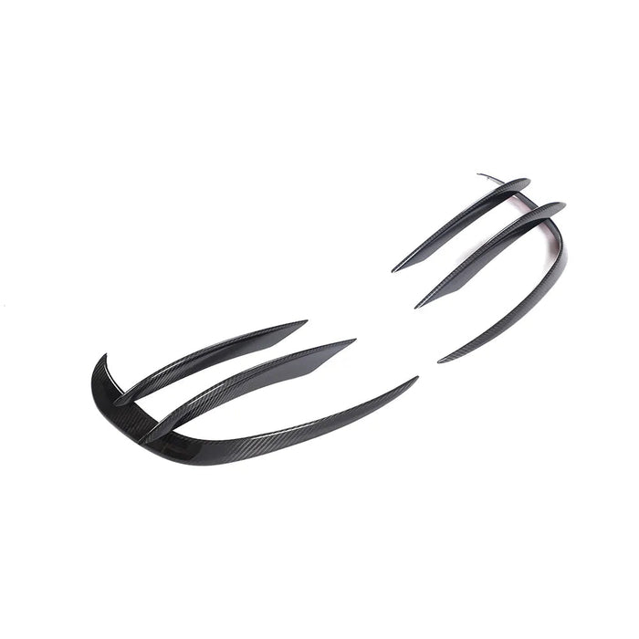 Carbon Fiber Front Bumper Fog Lamp vents- Mercedes Benz A205 C205 C43 AMG Sport 19-20