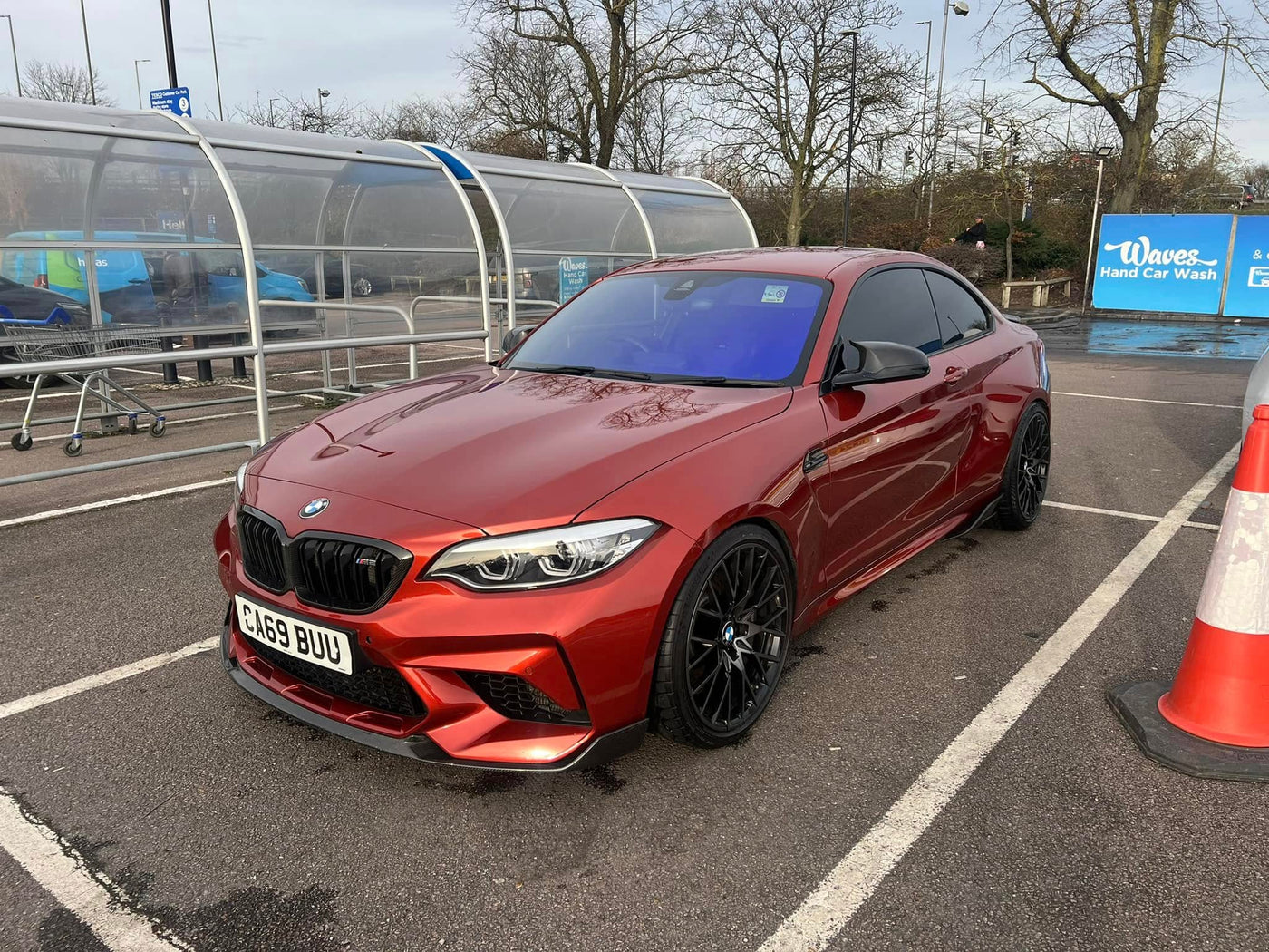 CS style Carbon Fiber Front Lip - BMW F87 M2 Competition / Base M2