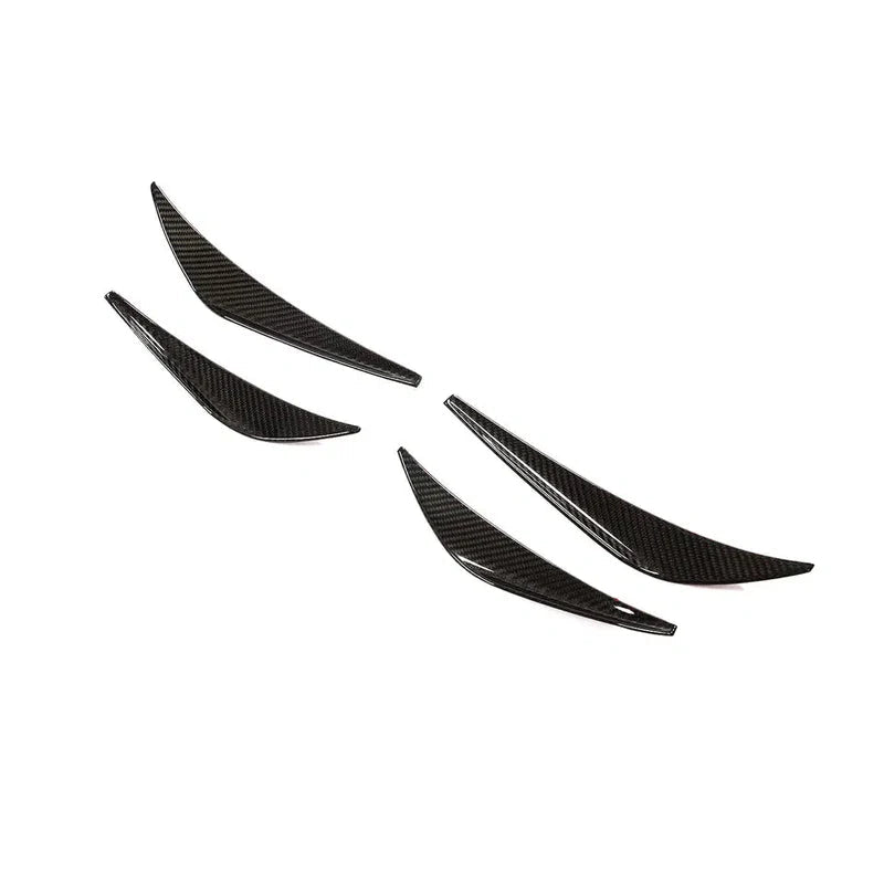 Carbon Fiber Front Canards - Porsche 911 991 GT3 RS