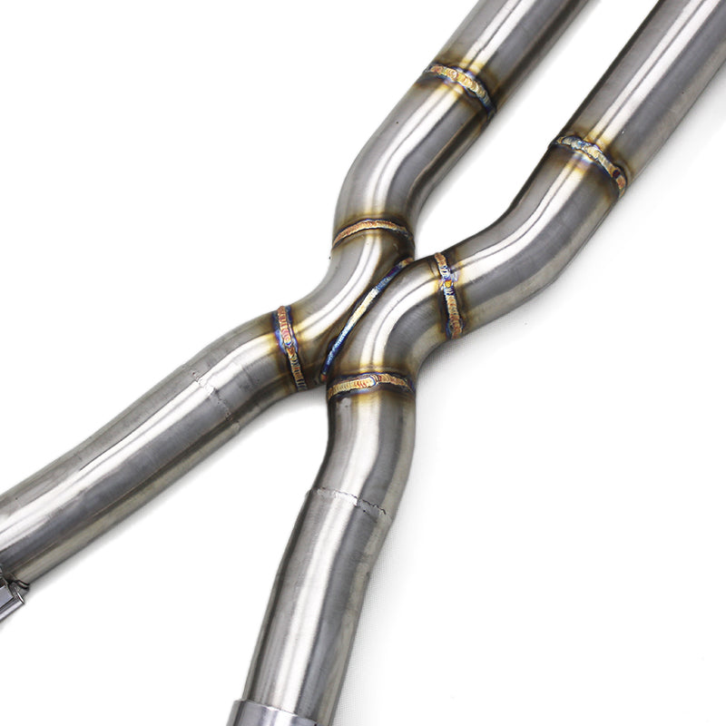 EuroPrismCo BMW 640/640i 3.0T Full Stainless Valved Exhaust
