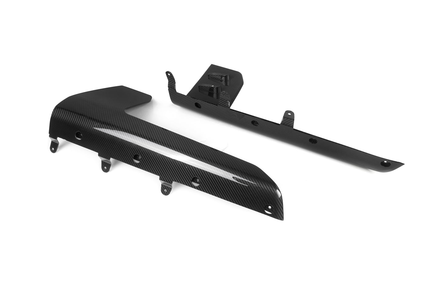 G87 M2 Side Skirt Winglets Dry Carbon