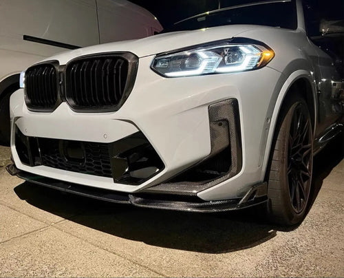 Carbon Fiber Front Bumper Lower Air Vent Duct - BMW X3M F97 X4M F98