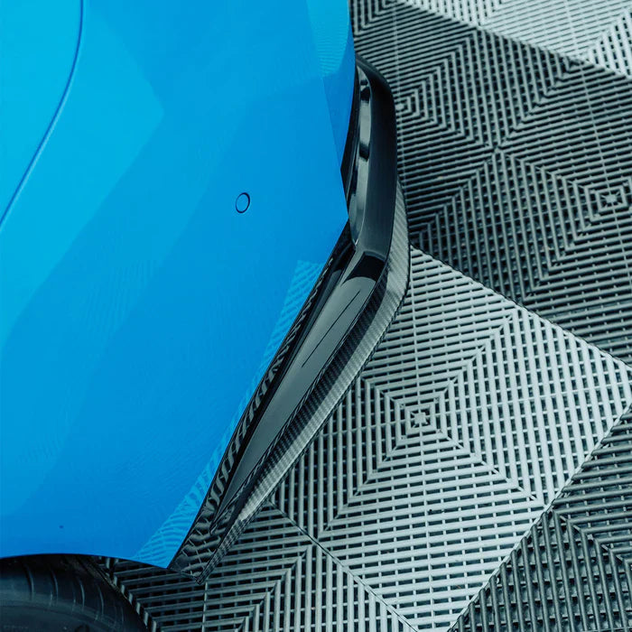 Dry Carbon Fiber Rear bumper Canard Extension - BMW G80 & G81 M3 / G82 & G83