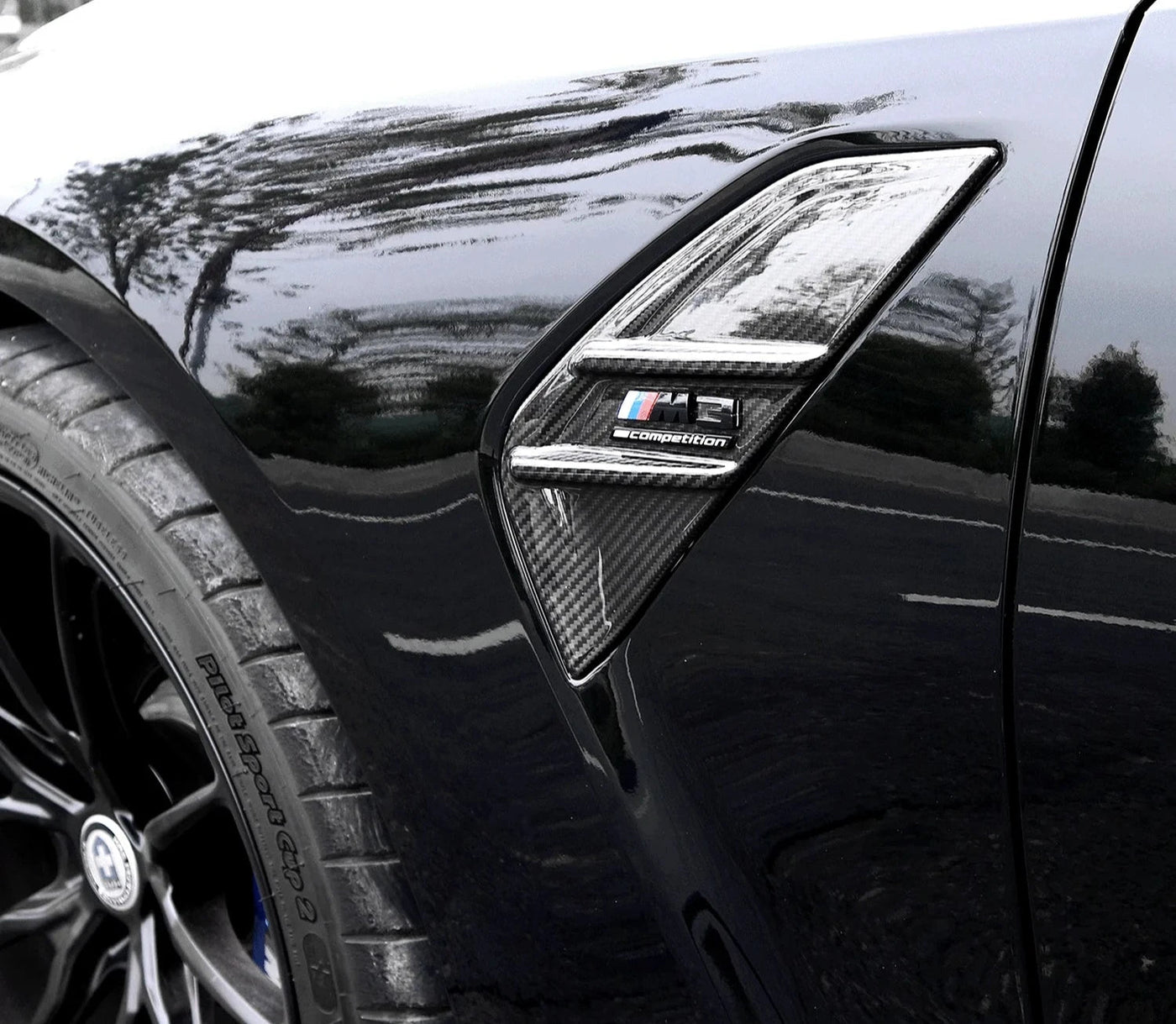 Carbon Fiber Fender Vent Trim Replacement - BMW G80 & G81 M3 / G82 & G83 M4