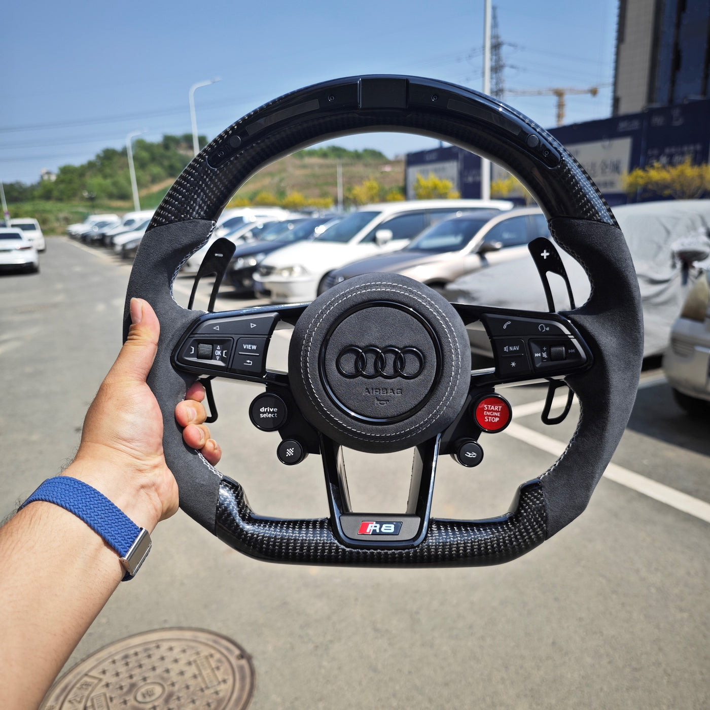 Full Custom Steering Wheel - Audi R8 / TTRS
