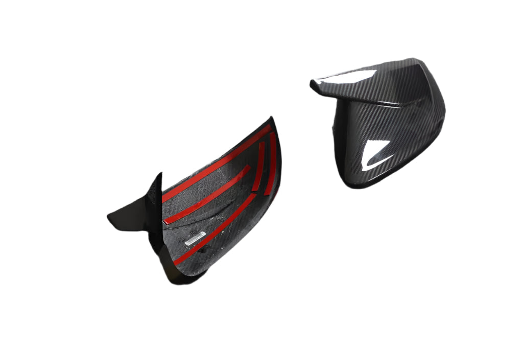 Carbon Fiber Side Mirror Covers - Audi RSQ8 RS Q8 2020 2021