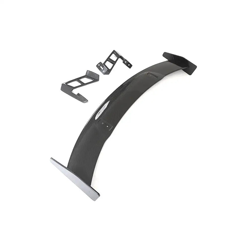 prepreg Carbon Fiber Performance Style V2 Rear High Rise Wing - Audi R8 V10 Gen 2
