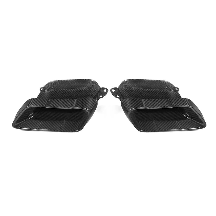 Carbon Fiber Exhaust Tips - BMW X5 G05