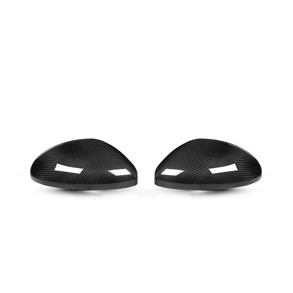 Dry Carbon Fiber Mirror Caps For Porsche 718 Cayman Boxster 2016-2025