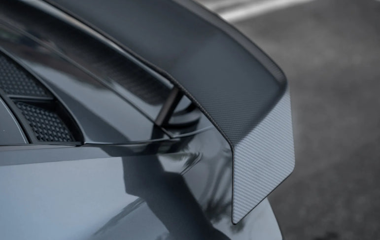 Paktechz Prepreg Carbon Fiber Rear Spoiler Wing - Audi R8 2016 - 2023
