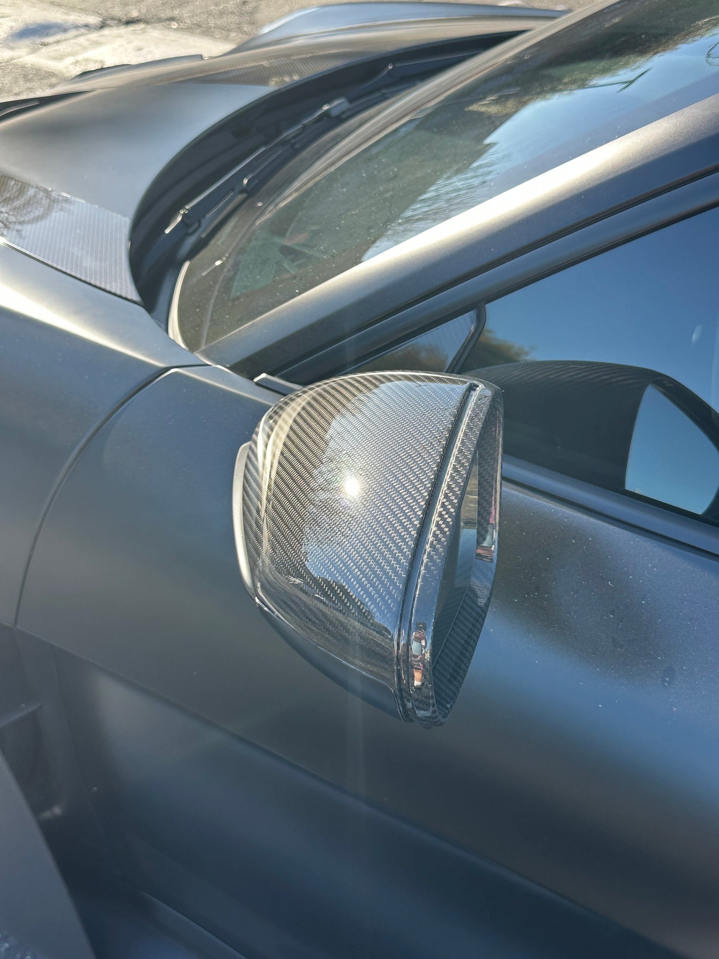 DRY CARBON MIRROR COVERS Replacement - PORSCHE 992