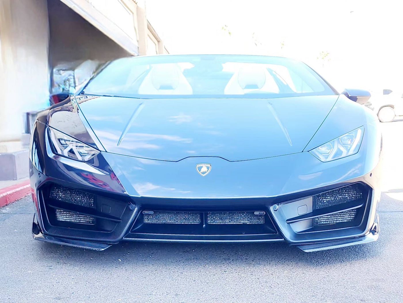 Carbon Fiber Front Splitter Lip - Lamborghini Huracan LP610 2014-2018