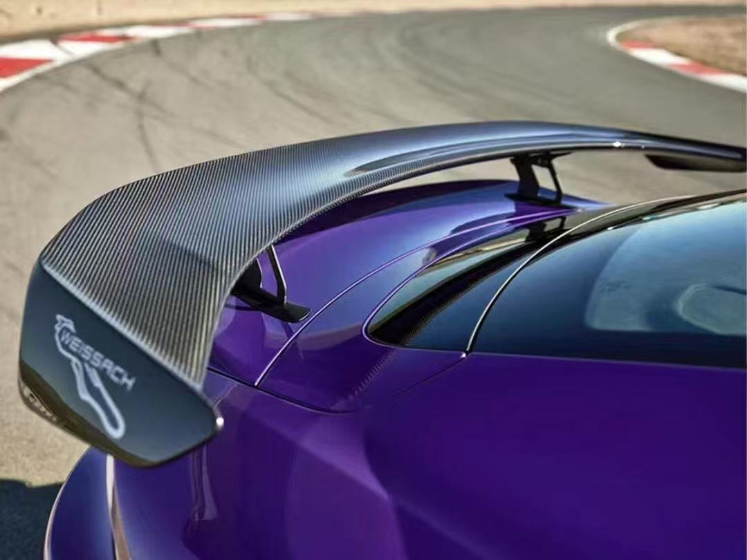 Dry Carbon Fiber W Style GT Spoiler Wing W Style - Porschee Taycan