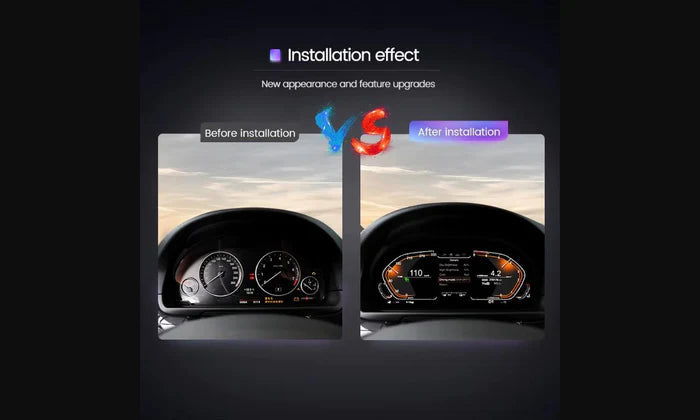 Digital Instrument Speedomter Cluster Upgrade - BMW F/E Chassis