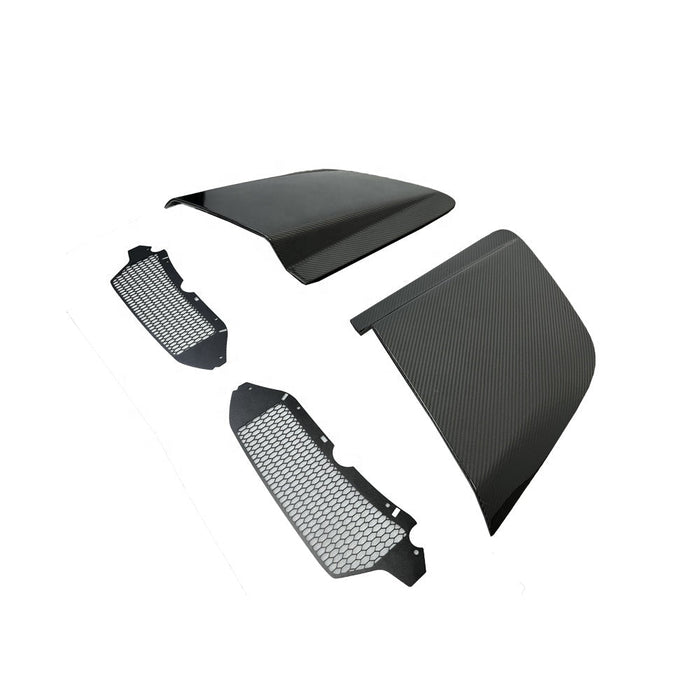 Carbon Fiber GT4 LMS Style Side Vent Blades - AUDI R8 (4S Gen 2)