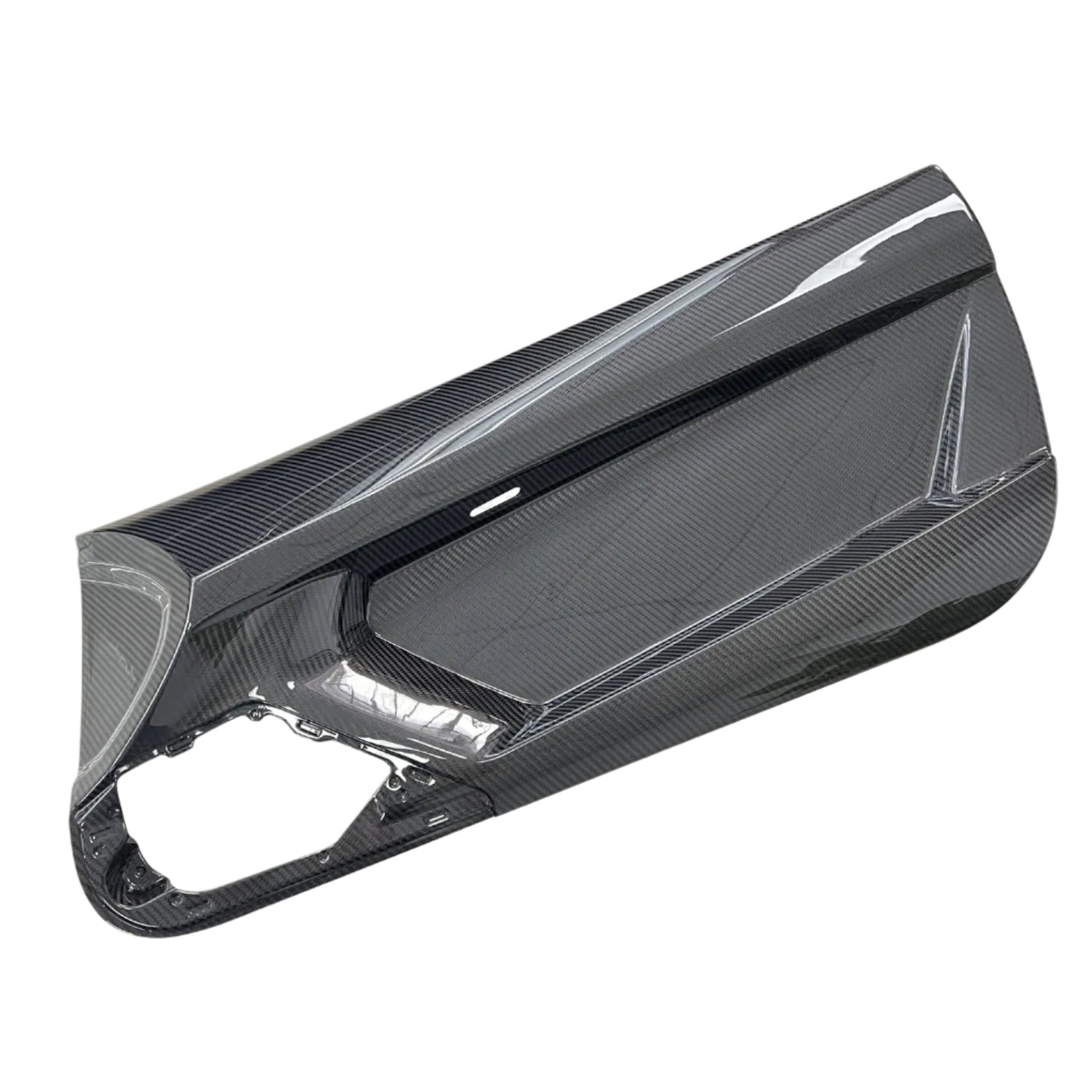 Dry Carbon Fiber Door Panel Cover - Lamborghini Huracan