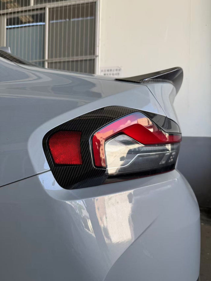 Carbon Fiber Tail Light Trim - BMW G87 M2 / G42 2 Series