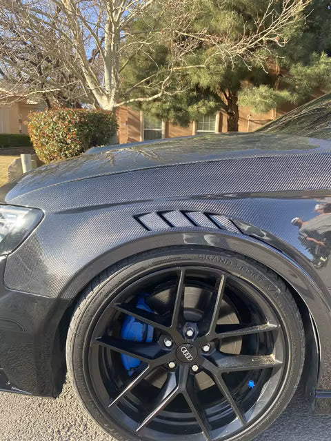 Carbon Fiber Front Vented Fenders V2 - BMW F87 M2