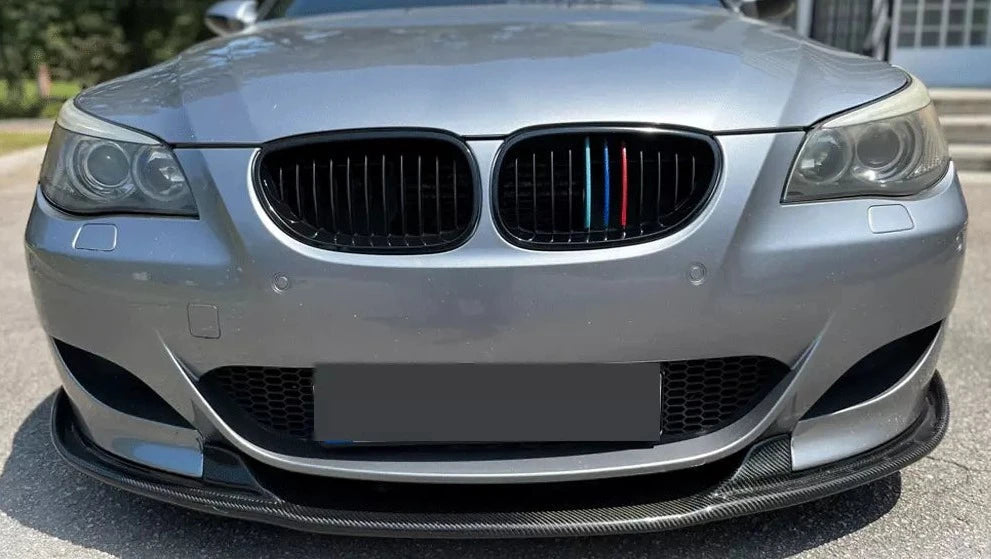 Carbon Fiber Front Bumper Lip Splitter - BMW E60 M5 & 5 Series
