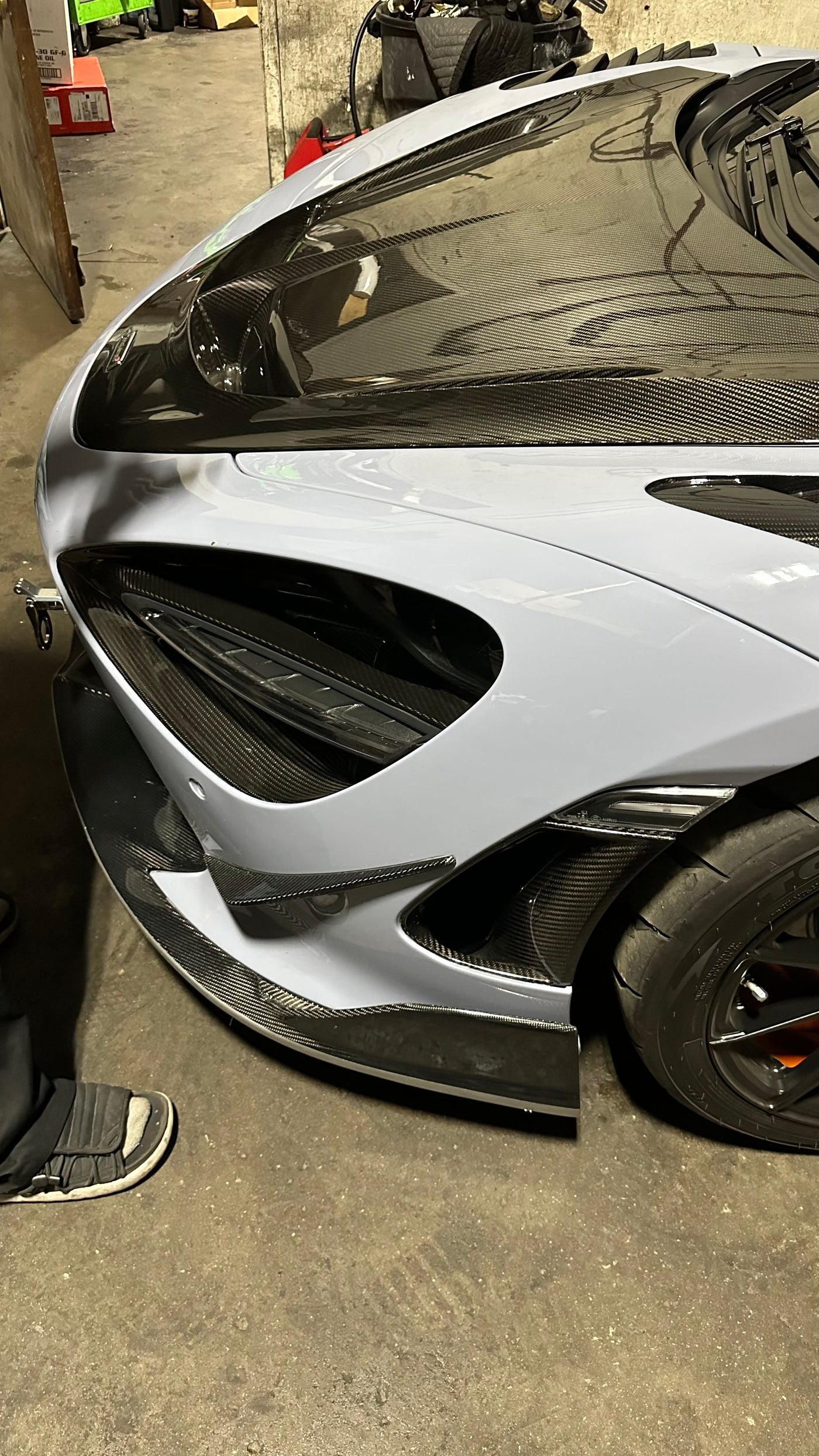 Carbon fiber Front Side Air Vent Ducts - McLaren 720s