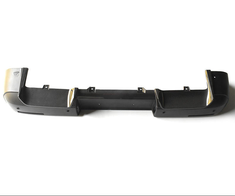 Dry Carbon B Style Rear Bumper Diffuser - Mercedes W464 G63