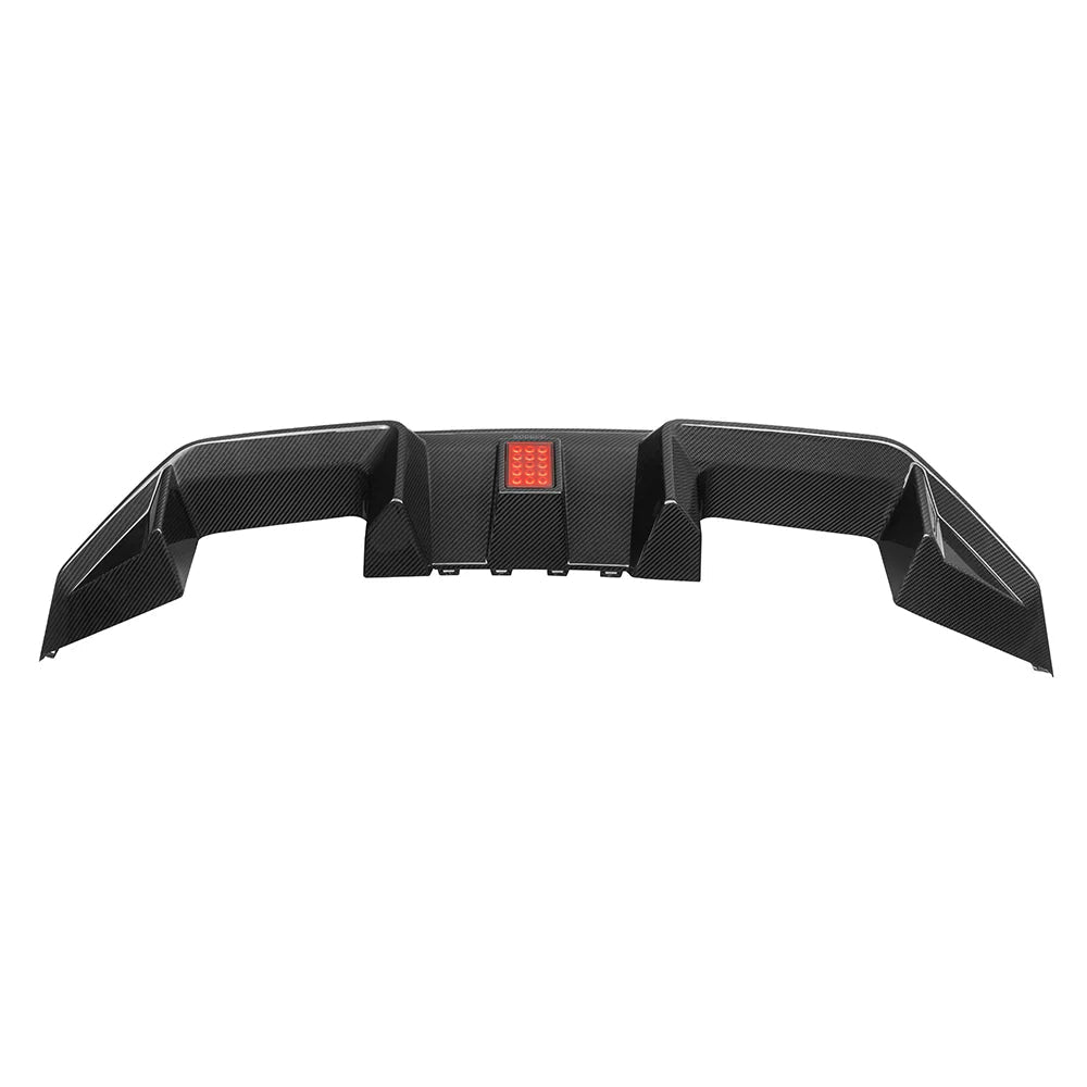 Carbon Fiber SQ V3 Rear Diffuser With Brake Light - BMW M2 G87