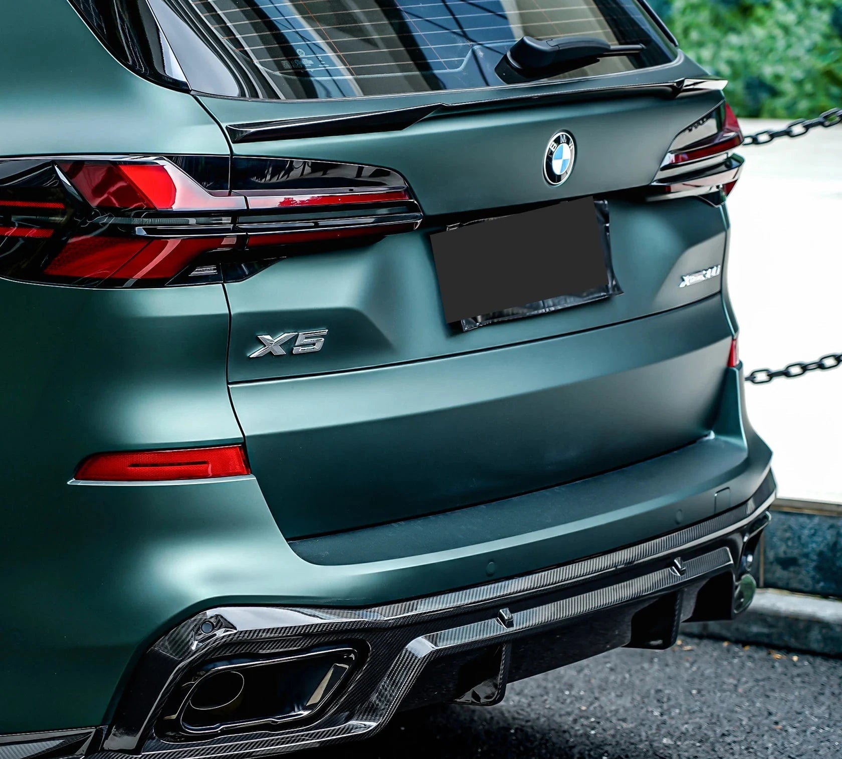 Dry Carbon Fiber Rear TK Diffuser - BMW X5 G05 LCI 2024+