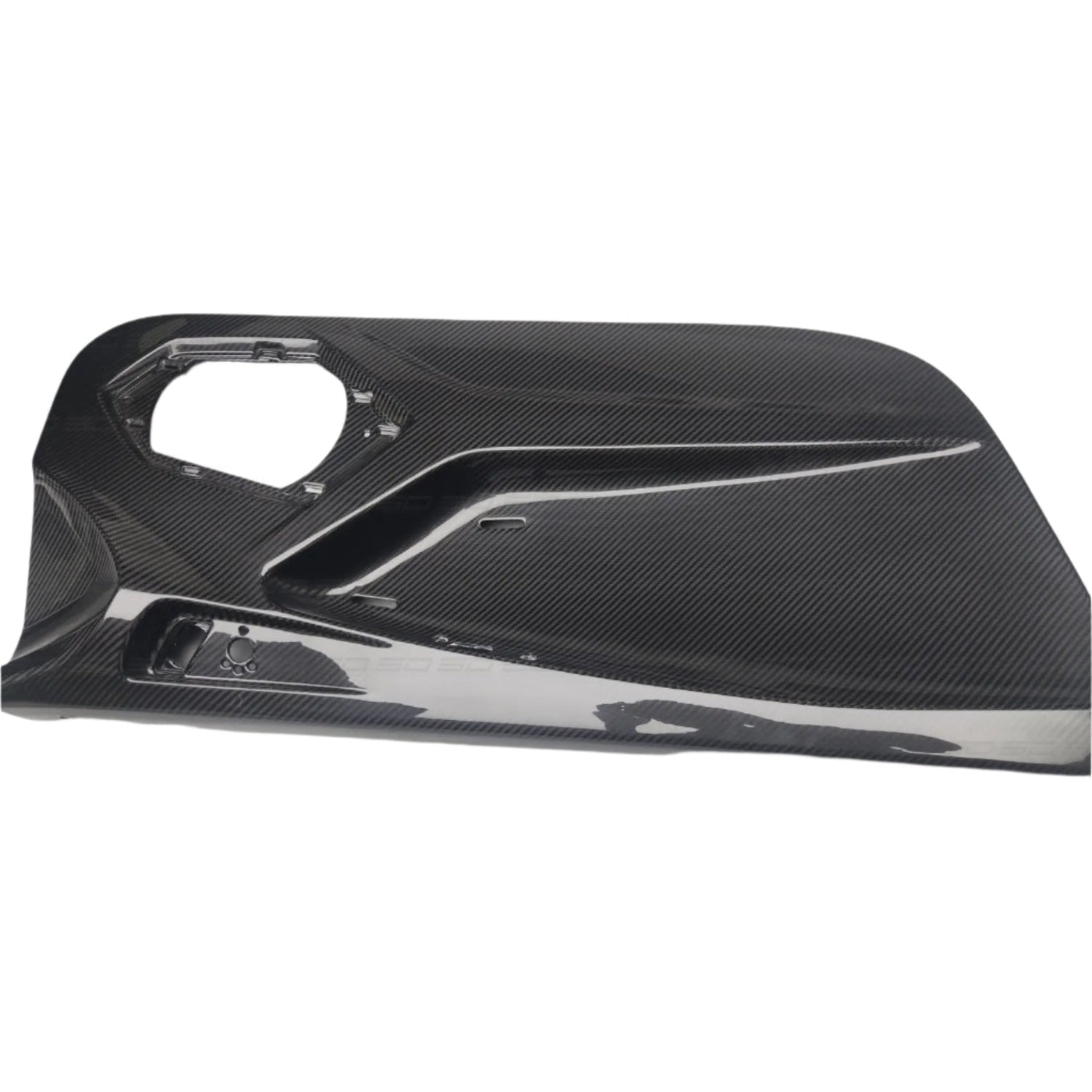 Dry Carbon Fiber Door Panel Cover - Lamborghini Huracan