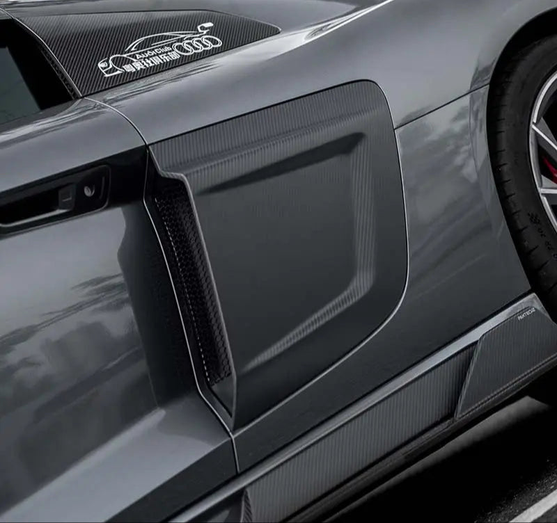 Paktechz Dry Carbon Fiber Side Blades - Audi R8 Gen2