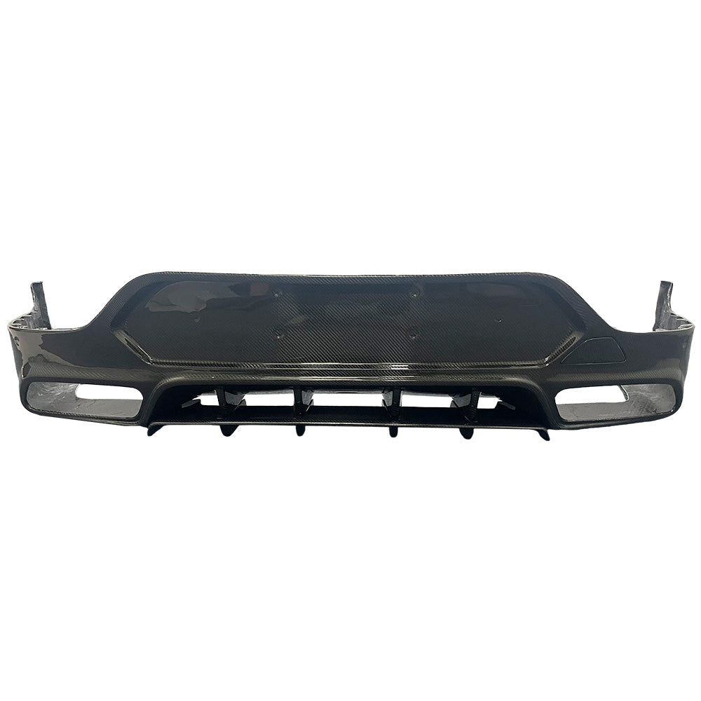 Carbon Fiber Front Lip & Rear Diffuser - MERCEDES BENZ GLC63s GLC43AMG GLC SUV X253