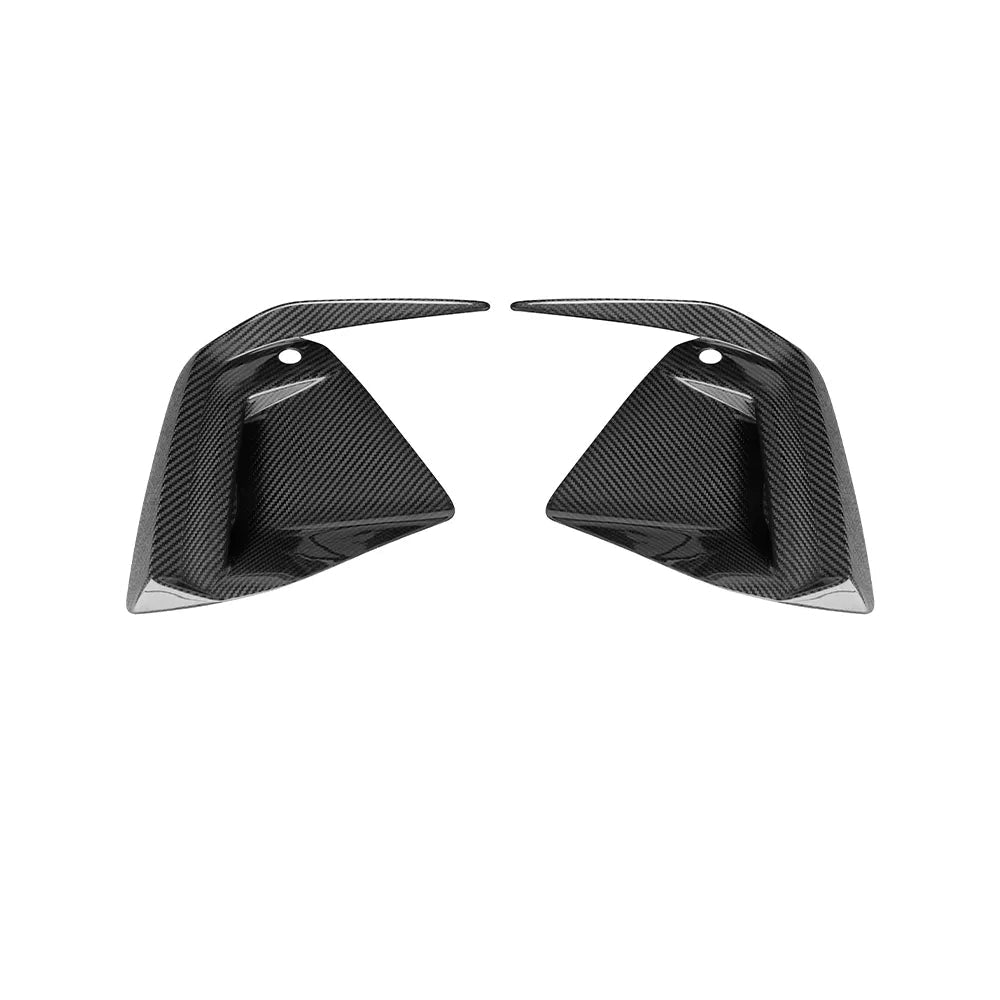 Dry Carbon Fiberir Vent Fog Lamp Frame - BMW 5 Series G60