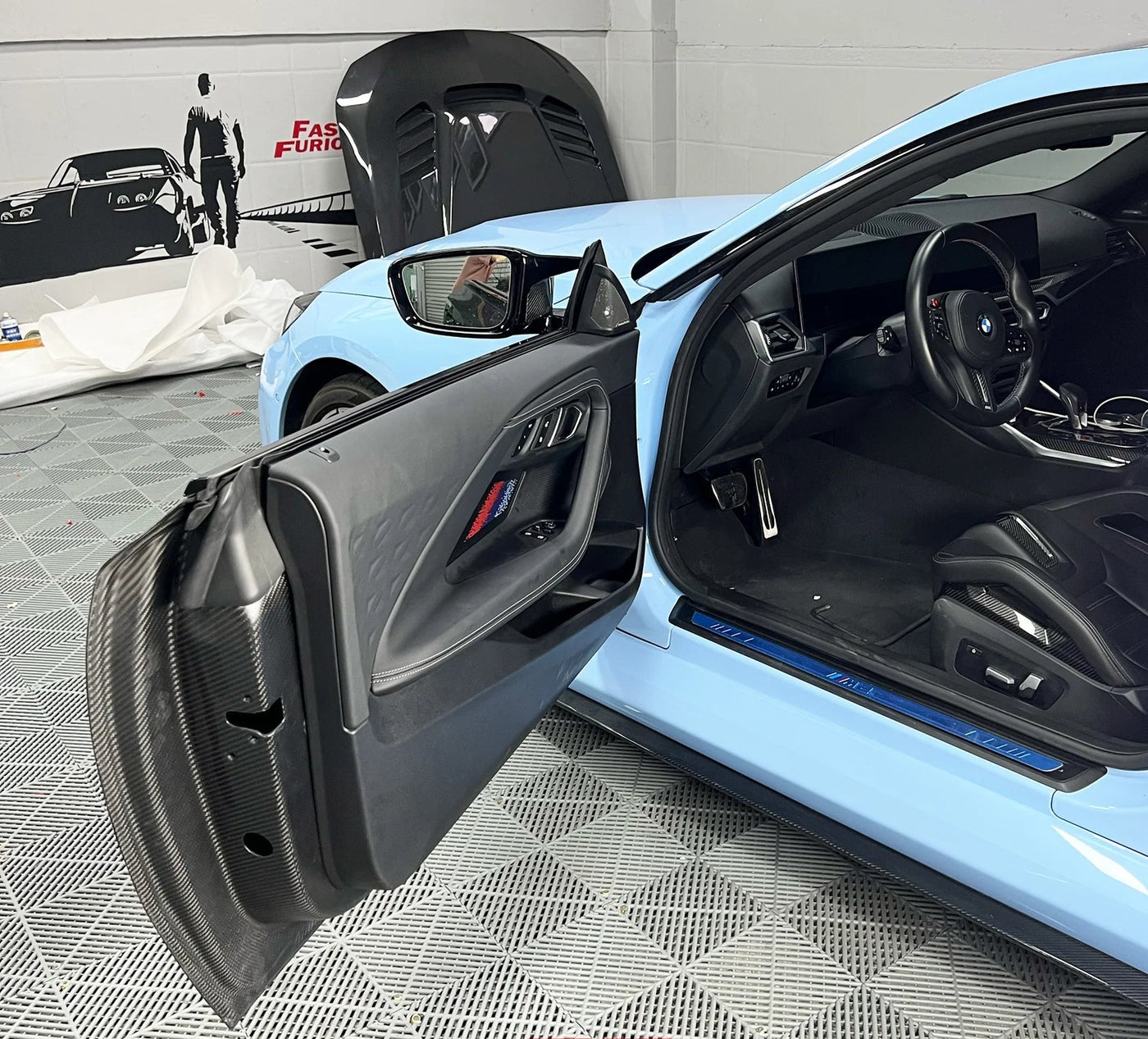 Dry Carbon Fiber Door Panel Replacement- BMW G87 M2 / G42 M240i