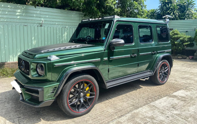 Dry Carbon Fiber Body Kit Fender Flares Wheel Arches - Mercedes Benz G500 G550 G63 W464
