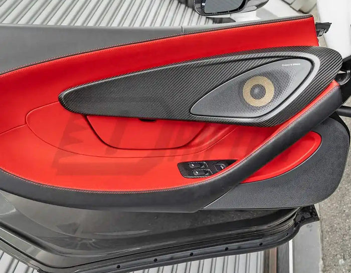 Dry Carbon Fiber Inner Door Panel Trim for Mclaren GT